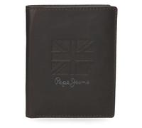 Pepe Jeans Denver Card Holder Blue 9x11x1cm Leather by Joumma Bags