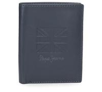 Pepe Jeans Denver Card Holder Blue 9x11x1cm Leather by Joumma Bags