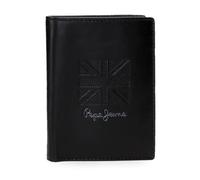 Pepe Jeans Denver Card Holder Blue 9x11x1cm Leather by Joumma Bags