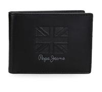 Pepe Jeans Denver Wallet with Blue Purse 11.5x8x1 cm Leather by Joumma Bags