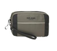 Pepe Jeans Dortmund Handbag Green 24.5x15x6cm Polyester 2.21L by Joumma Bags, green, Tote Bag