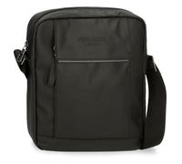 Pepe Jeans Dortmund Shoulder Bag Laptop Grey 23x27x7 cm Cotton,Polyester and PU. 4,35L by Joumma Bags, grey, One Size, Portatablet Shoulder Bag