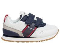 Pepe Jeans Dublin Sport BK Sneak, White (Off White), 13 UK