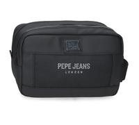 Pepe Jeans Durham Black Handbag 24.5x15x6 cm Polyester by Joumma Bags