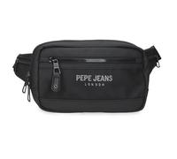 Pepe Jeans Durham Shoulder Bag Small Black 15x19.5x6cm Polyester by Joumma Bags