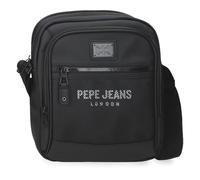 Pepe Jeans Durham Waist Bag Black 25x15x2.5cm Polyester by Joumma Bags