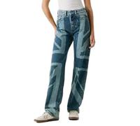 Pepe Jeans Eden Iconic Union Straight Fit High Waist Jeans Blue 32 / 30 Woman