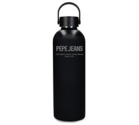 Pepe Jeans Edward Stainless Steel Bottle Black 7.5x23.5x7.4cm Stainless Steel by Joumma Bags