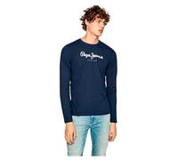 Pepe Jeans Eggo Long Sleeve T-shirt Blue L Men