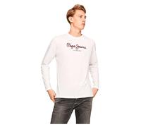 Pepe Jeans Eggo Long Sleeve T-shirt White L Men