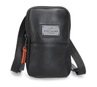 Pepe Jeans Egham shoulder bags Black,Polyester, Different Sizes, Black/White, One Size, shoulder bag
