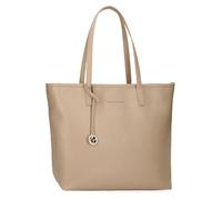 Pepe Jeans Elia Portable Tote Bag 15.6 Inch Beige 34X32X14 cms Faux Leather by Joumma Bags, Beige, One Size, Tote Bag