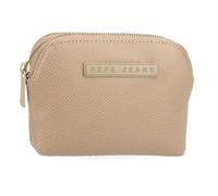 Pepe Jeans Elia Wallets, Purses, Wallets, Casual Made of Faux Leather, Wide and Adjustable Straps That Adapt, Front Pocket. by Joumma Bags, Taupe, One Size, Purse