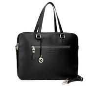 Pepe Jeans Elia Wallets, Purses, Wallets, Casual Made of Faux Leather, Wide and Adjustable Straps That Adapt, Front Pocket. By Joumma Bags, Black/White, One Size, briefcase