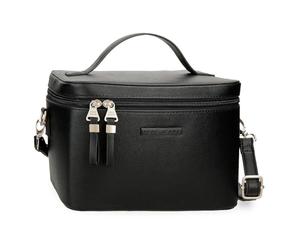 Pepe Jeans Elia Wallets, Purses, Wallets, Casual Made of Faux Leather, Wide and Adjustable Straps That Adapt, Front Pocket. by Joumma Bags, Black/White, One Size, Shoulder Bag