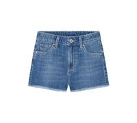 Pepe Jeans Girl's A-Line Short Hw Jr, Blue (Denim-HR9), 4 Years