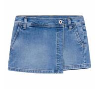 Pepe Jeans Girl's A-Line Skort Hw Jr Shorts, Blue (Denim), 8 Years