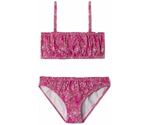 Pepe Jeans Girl's Ditsy BND Bikini Set Bikini Set, Pink (DEEP Fuchsia), 14
