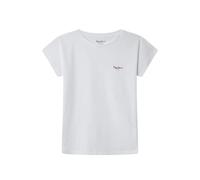 Pepe Jeans Girl's Gigi T-Shirt, White (White), 16