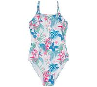 Pepe Jeans Girl's Hibiscus Frill Swimsuit One Piece, Pink (Rose Pink), 16 Years