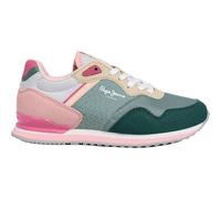 Pepe Jeans Girl's London Chic G Sneak, Grey (Grey Dawn Grey), 13.5