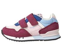 Pepe Jeans Girl's London Classic GK, Red (Crushed Berry), 10.5