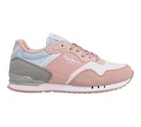 Pepe Jeans Girl's London Colors G Sneaker, Pink (Marble Pink), 2.5