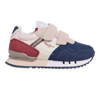 Pepe Jeans Girl's London Colors Gk Sneaker, Blue (Jarman Blue), 11.5