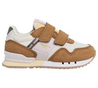 Pepe Jeans London Glam Gk Sneaker, Brown (Cognac Brown), 12.5 UK