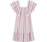 Pepe Jeans Girl's Regina Dress, White (Mousse White), 14 Years