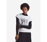 Pepe Jeans Happy Short Sleeve T-Shirt Women White Black - XL