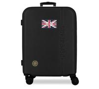 Pepe Jeans Henry Medium Suitcase Black 48x68x27cm Hard ABS Normal Lock Integrated 72L 3.5kg Extendable by Joumma Bags