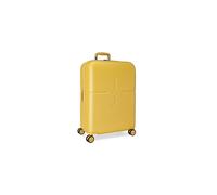 Pepe Jeans Highlight Cabin Suitcase, Luggage, Interior with Two compartments, Made of Durable and Lightweight ABS Material, 4 Spinner Wheels, Integrated TSA Lock. Integrated USB Port. by Joumma Bags