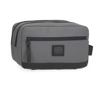 Pepe Jeans Hoxton Nececer Adaptable Grey 26x16x12cm Polyester and PU by Joumma Bags, grey, One Size, Nececer Adaptable