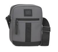 Pepe Jeans Hoxton Shoulder Bag Medium Grey 17x22x6cm Polyester and PU by Joumma Bags, grey, One Size, Medium Crossbody Bag