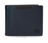 Pepe Jeans Indiana Horizontal Wallet with Purse, One Size, Blue, One Size, Horizontal Wallet with Coin Purse