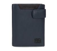 Pepe Jeans Indiana Vertical Click-Lock Wallet, One Size, Blue, One Size, Vertical Wallet with Click Closure