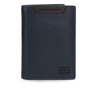 Pepe Jeans Indiana Vertical Wallet with Purse, One Size, Blue, One Size, Vertical Wallet with Coin Purse