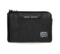 Pepe Jeans Indiana Wallet with Card Holder, One Size, Black/White, One Size, Wallet with Card Holder