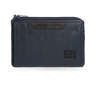 Pepe Jeans Indiana Wallet with Card Holder, One Size, Blue, One Size, Wallet with Card Holder