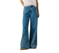 Pepe Jeans Jaimy Ikat Wide Leg High Waist Jeans Blue 31 / 30 Woman