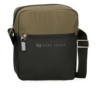 Pepe Jeans Jarvis Handtasche, Dark Green, Tablet Shoulder Bag