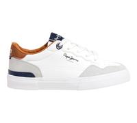 Pepe Jeans Kenton Rump Shoes White Brown Blue Kids - 37