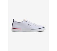 Kenton Smart Canvas Trainers White