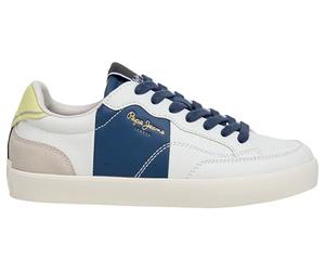 Pepe Jeans Lane ACT B Sneak, White (Off White), 2.5 UK