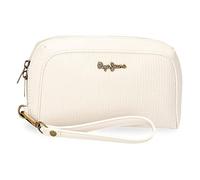 Pepe Jeans Lena White Handbag 20x11x4 cm Synthetic Leather