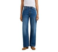 Straight Jeans for Women Pepe Jeans UHW Lexa Cotton Bleu 27x32