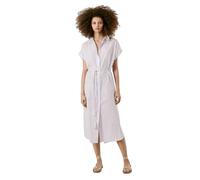 Pepe Jeans Linda Short Sleeve Midi Dress White S Woman