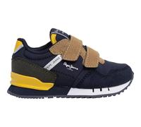 Pepe Jeans London Class Bk Sneaker, Blue (Navy), 11.5 UK