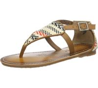 Pepe Jeans London Girls' Maya Woven Sandals Summer Shoes, Beige, 37 EUR